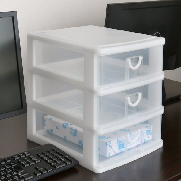 レターケース幅30.5×奥行36×高さ34.8cmA43段浅型収納ケース