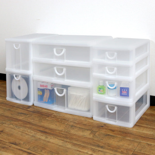 レターケース幅30.5×奥行36×高さ34.8cmA43段浅型収納ケース