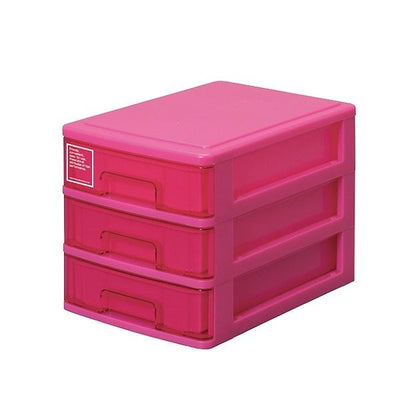 レターケース A5 幅19×奥行27×高さ19cm 3段 収納ケース