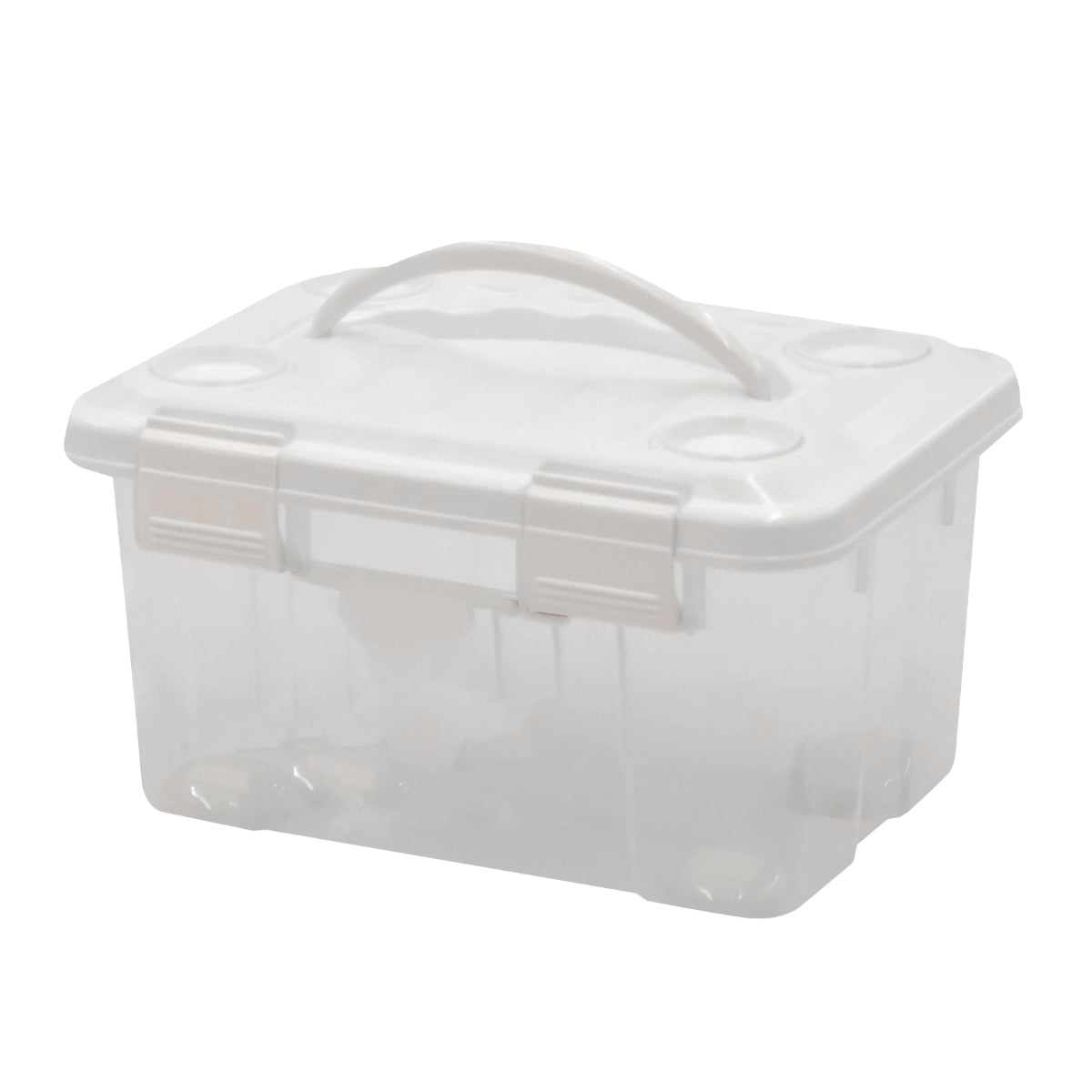 収納ボックス 幅36×奥行27×高さ21cm フタ付き 持ち手付き