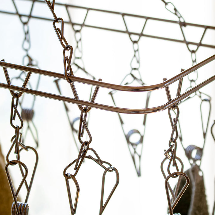 洗濯ハンガーステンレスハンガーLLからまない28ピンチステンレス製