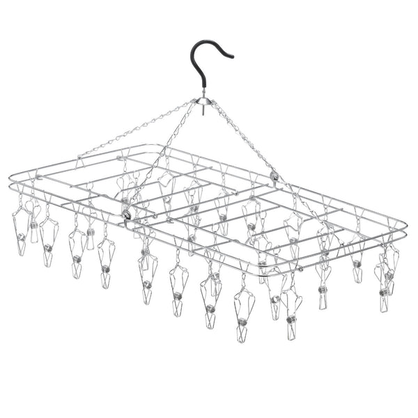 洗濯ハンガーステンレスハンガーDLからまない28ピンチステンレス製