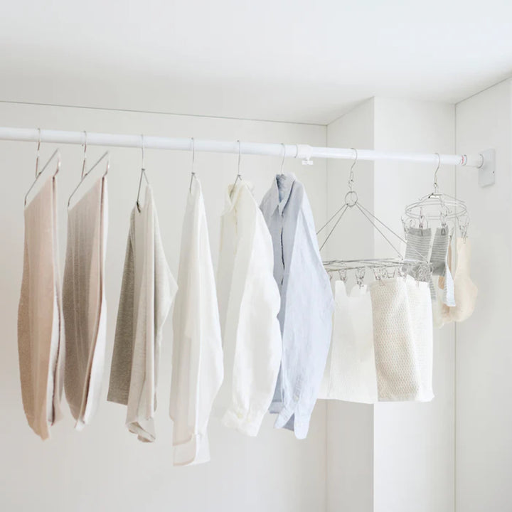 突っ張り棒取付幅110～180cmM簡単設置極太ポール