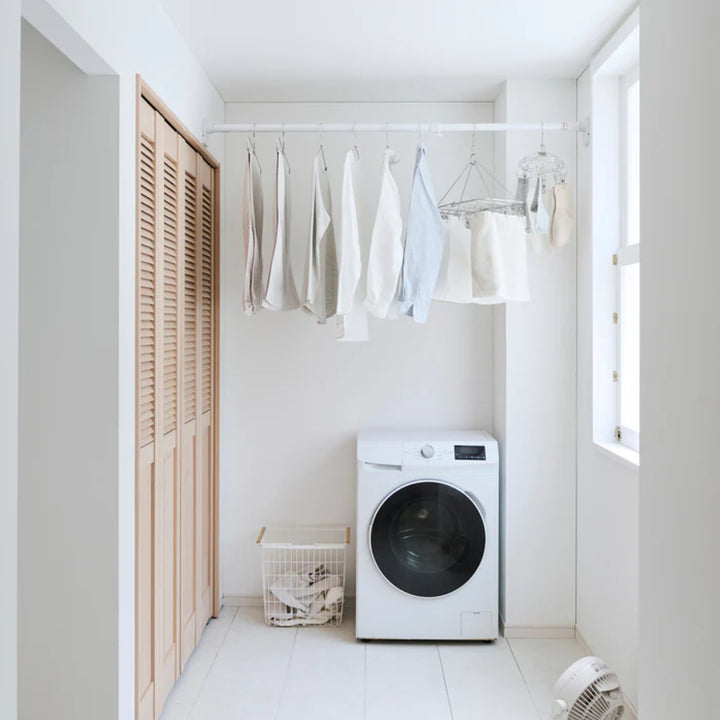 突っ張り棒取付幅110～180cmM簡単設置極太ポール