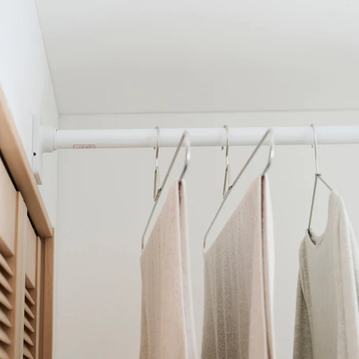 突っ張り棒取付幅110～180cmM簡単設置極太ポール