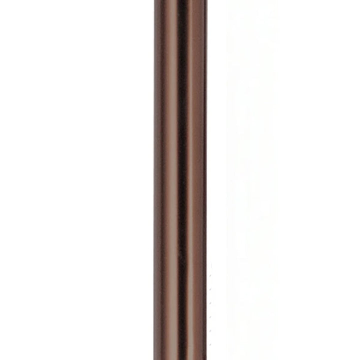 杖伸縮軽量女性男性おしゃれステッキアルミ製茶色