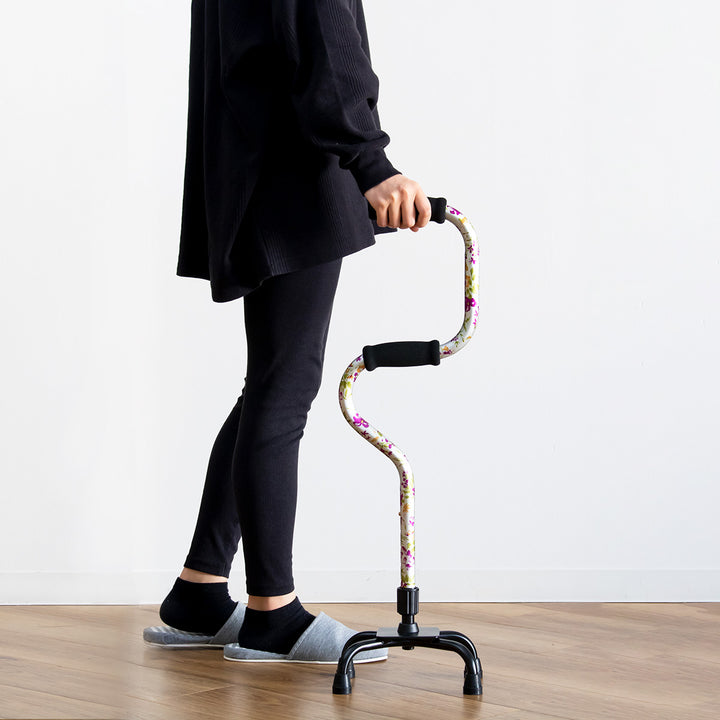 杖2段階4点支柱杖軽量タイプ非課税自立式