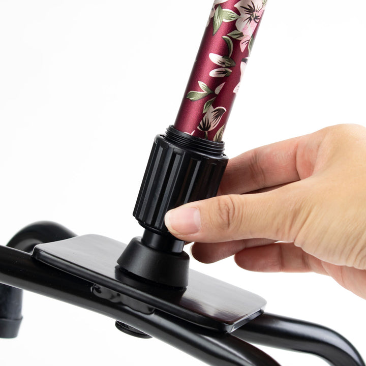 杖2段階4点支柱杖軽量タイプ非課税自立式