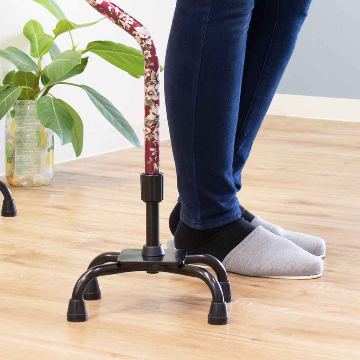 杖2段階4点支柱杖軽量タイプ非課税自立式