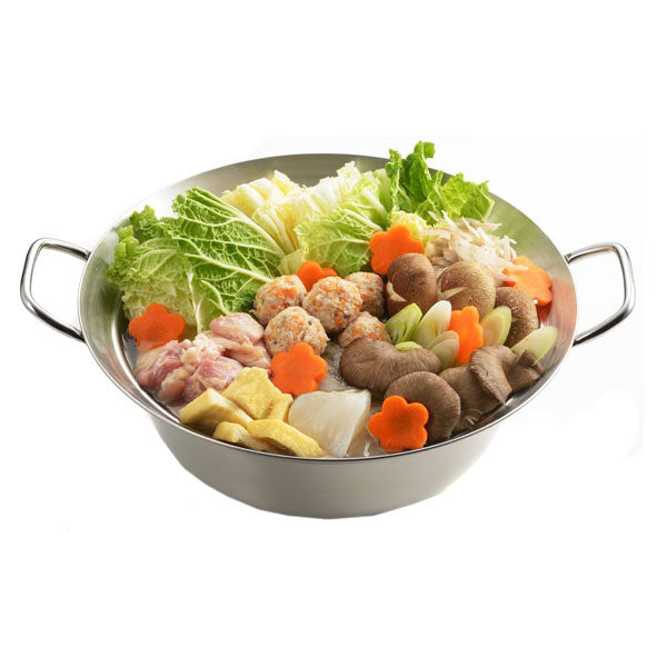 両手鍋 28cm IH対応 美味彩菜ちゃんこ鍋 ステンレス製 日本製 – ハウジー