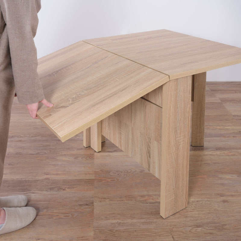 折りたたみテーブル幅120cmフィーカフォールディングダイニングテーブル