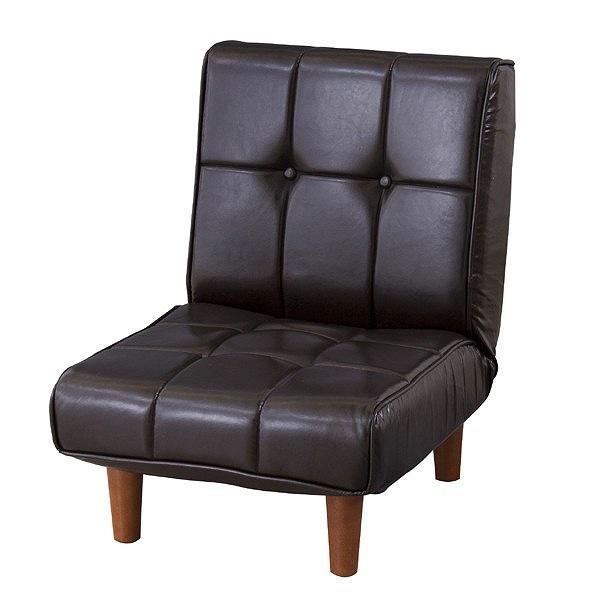 ソファフロアソファ1人掛けレザー調