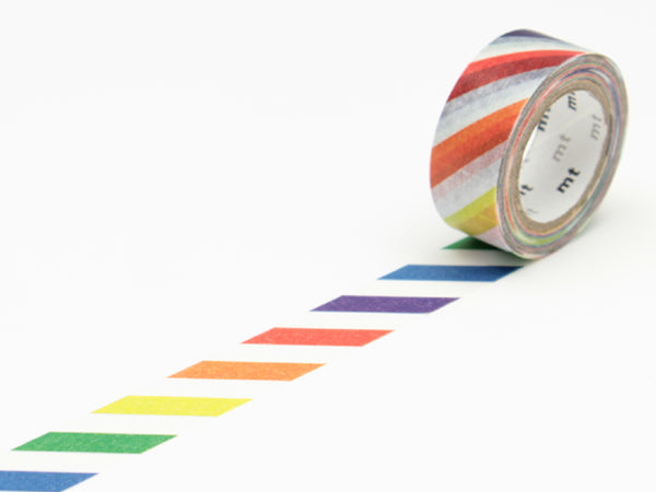 マスキングテープmtforkidsカラフルストライプ幅15mm