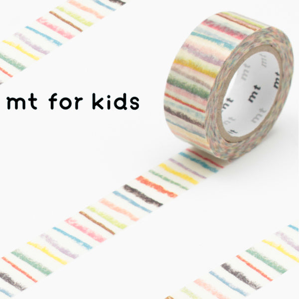 マスキングテープmtforkidsしましま幅15mm