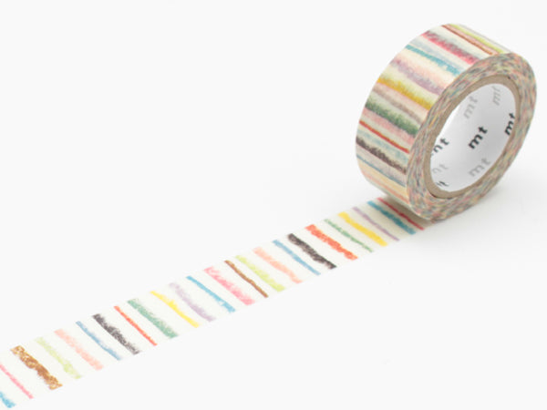 マスキングテープmtforkidsしましま幅15mm