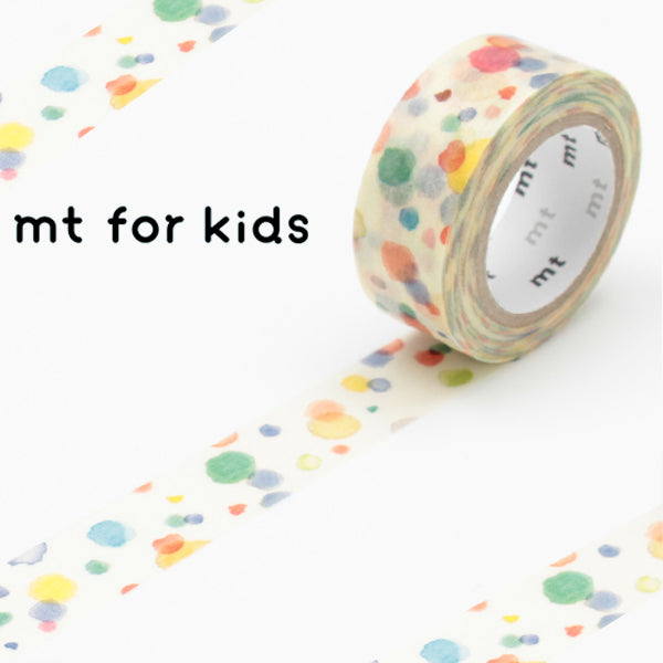 マスキングテープmtforkidsてんてん幅15mm