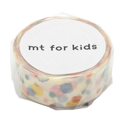 マスキングテープ mt for kids てんてん 幅15mm
