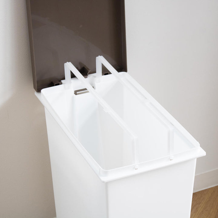 ゴミ箱20Lスリムペダルふた付き