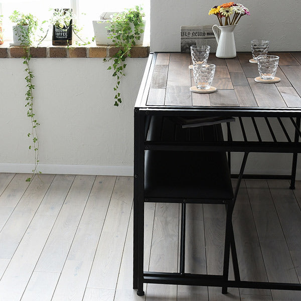 ベンチ2人掛け天然木スチールフレームGRANT幅113cm