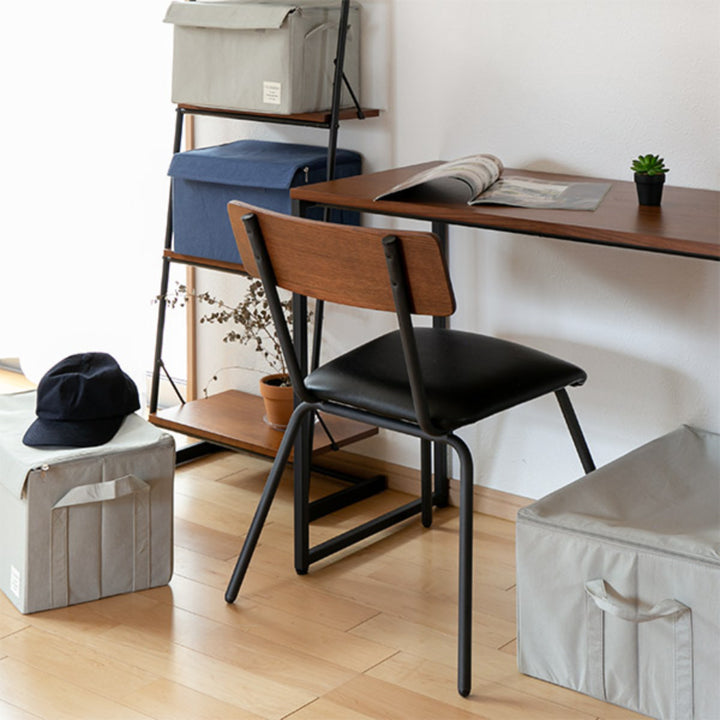 収納ボックスストレリアナチュレM幅33×奥行22×高さ22cm蓋付き布折りたたみ