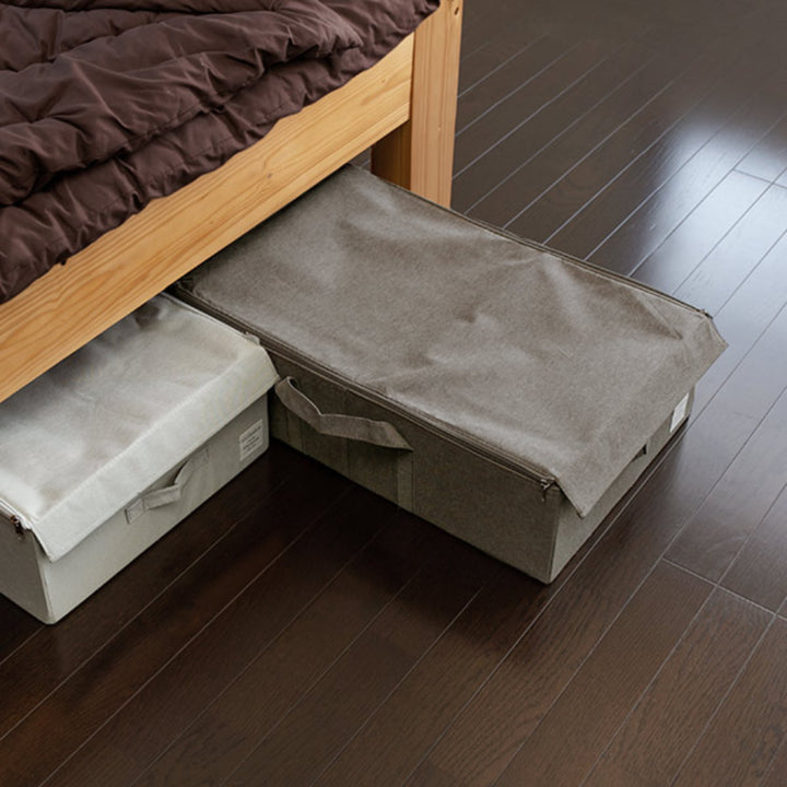 収納ボックスストレリアナチュレベッド下幅39×奥行60×高さ18cm布折りたたみ