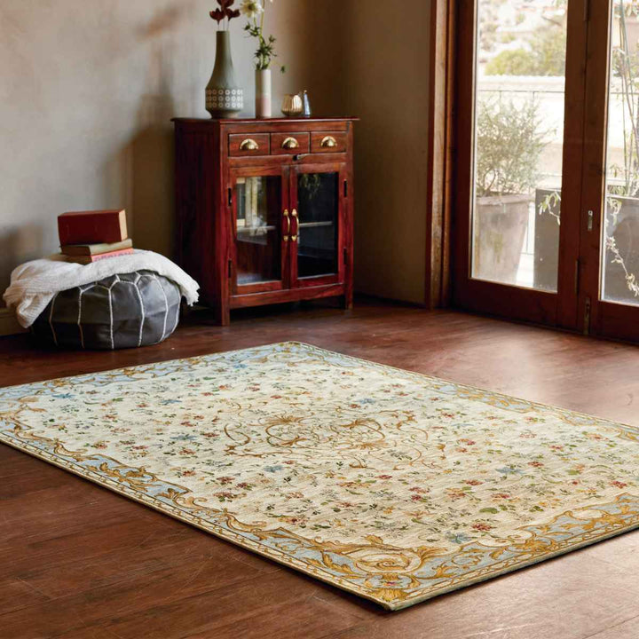 ラグカーペットゴブラン織りアンドレス240×240cm