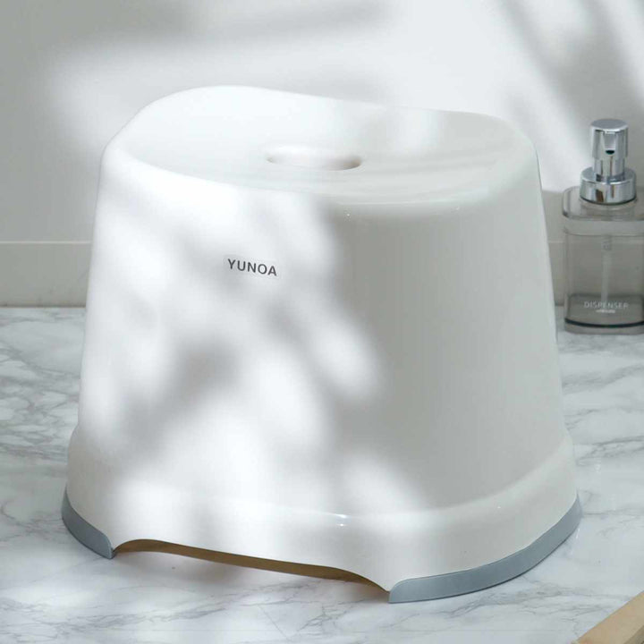 風呂イスバスチェアYUNOA高さ28cm防カビ・抗菌ニューホワイト