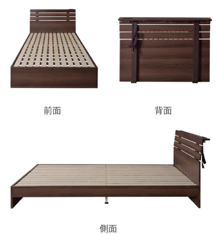 ベッドシングルベッドすのこ状