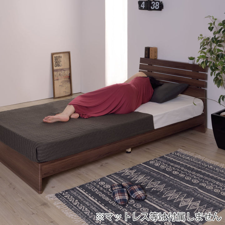 ベッドシングルベッドすのこ状