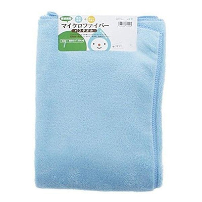 バスタオル マイクロファイバー 60X120 ブルー