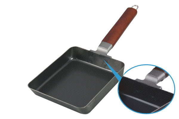 フライパン両面エンボス加工鉄製玉子焼IH対応日本製