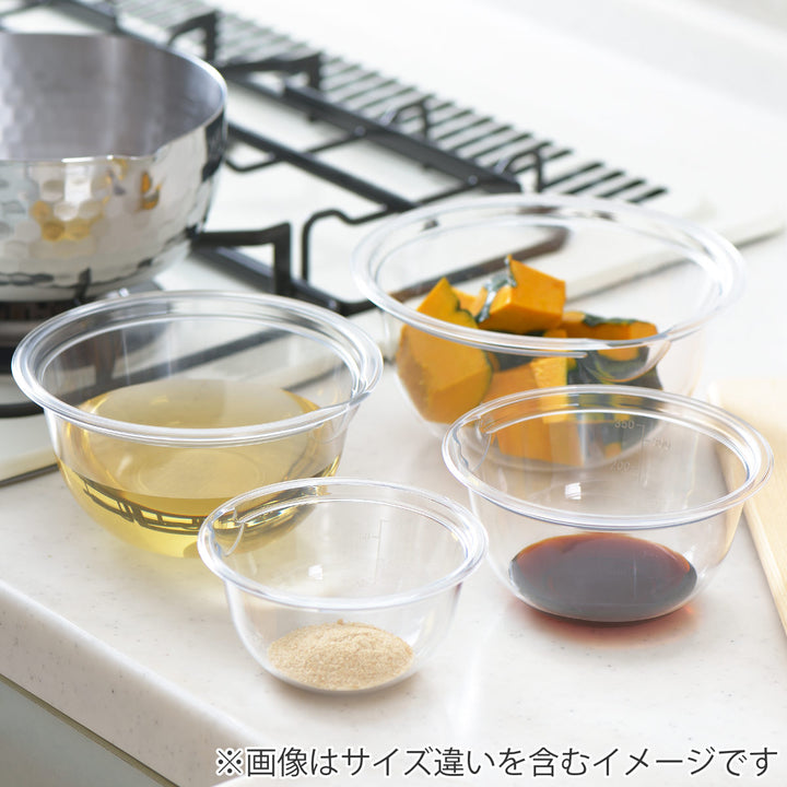 ボウル13cmプラスチック製電子レンジ対応料理のいろはレンジボウル日本製