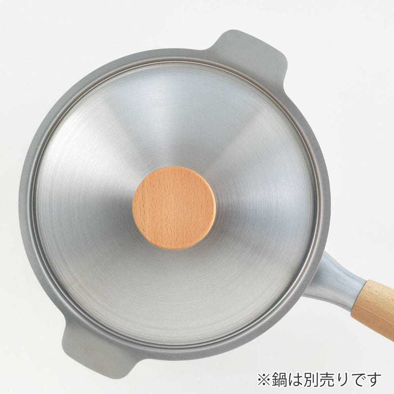 鍋蓋18cm用両口ステンレス雪平鍋用フタアイカタ日本製