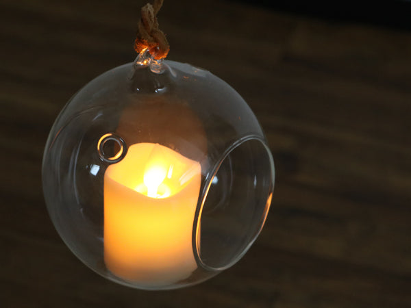 キャンドルホルダー ハンギンググラスボール – ハウジー
