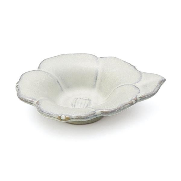 プレート8cm輪花皿花皿花シリーズ洋食器陶器日本製ぎんはく