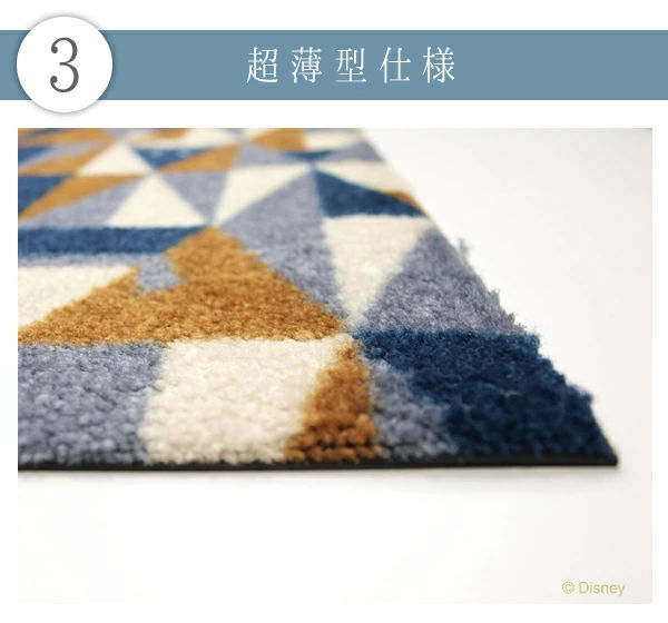 玄関マット屋内・屋外兼用プーさん＆ピグレット50×75cm