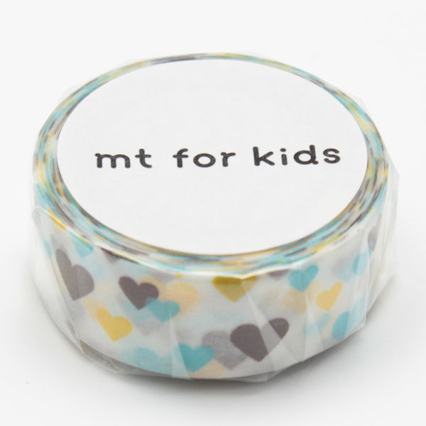 マスキングテープmtforkidsモチーフハート幅15mm