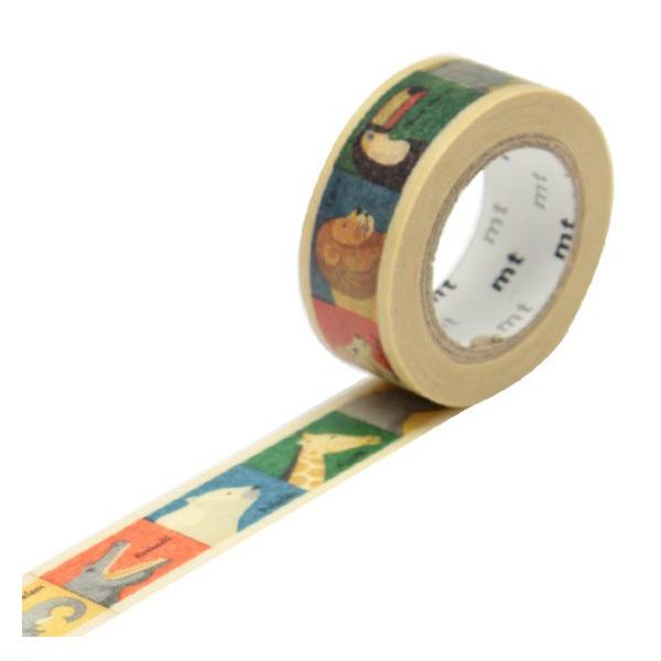マスキングテープmtforkids動物テープ幅15mm