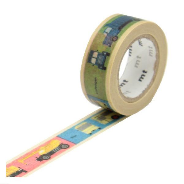マスキングテープmtforkids乗り物テープ幅15mm