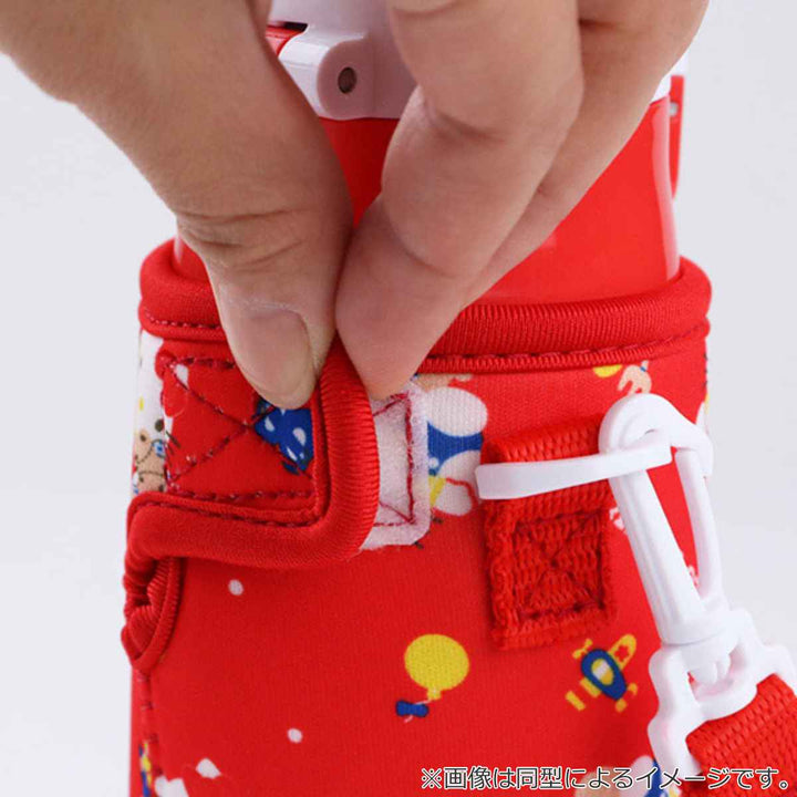 水筒キッズ470mlプラレール直飲みワンタッチカバー付き