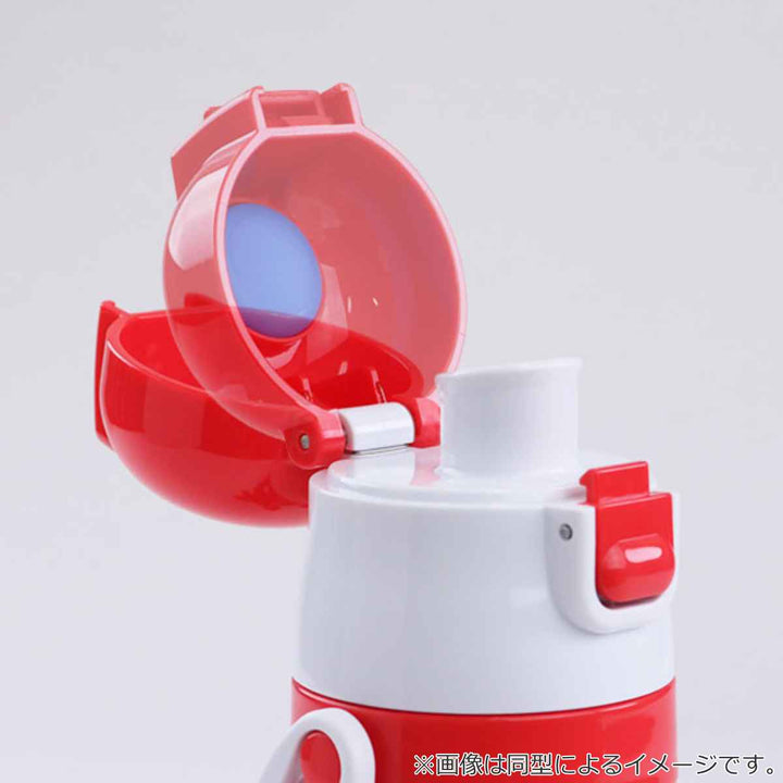 水筒キッズ470mlプラレール直飲みワンタッチカバー付き