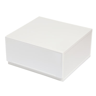 収納ケース 幅37.6×奥行35.8×高さ18.8cm コレクトケース Mワイド 1段 squ＋