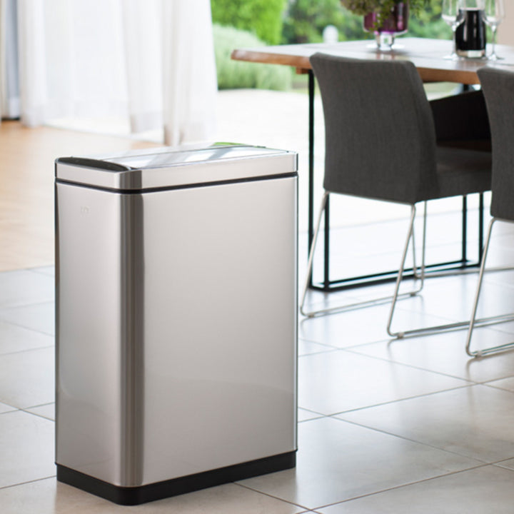 EKOゴミ箱45Lデラックスファントムセンサービンステンレス