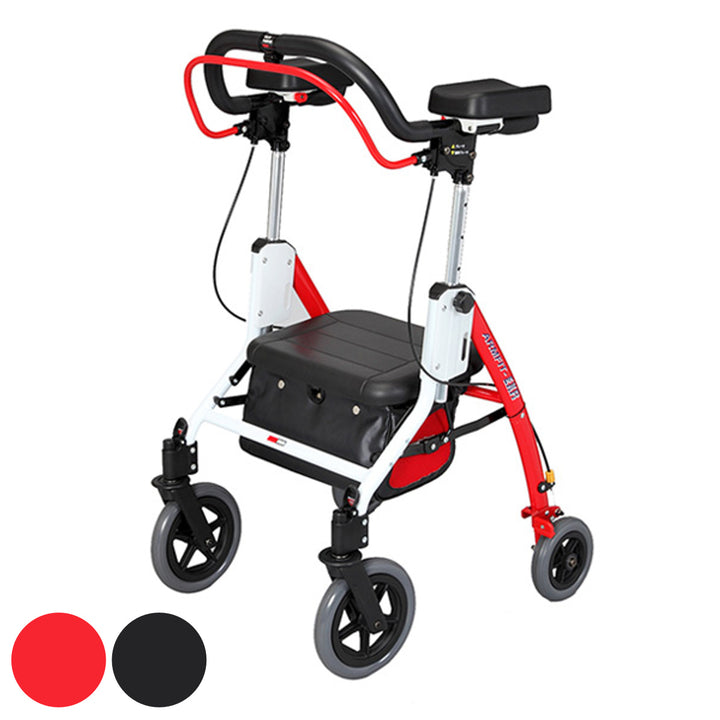 歩行器介護アームフィットEXR肘置き付き折りたたみバッグ付き高さ調整可能非課税