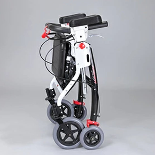 歩行器介護アームフィット肘置き付き取り外し可歩行速度調整機能付き折りたたみバッグ付き高さ調整可能非課税