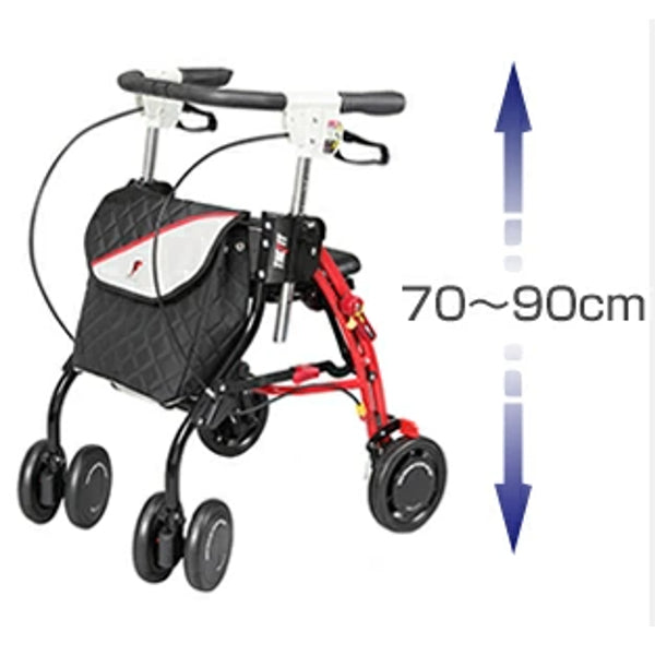 青い歩行器 クッション座面付き 青い歩行器 クッション座面付き
