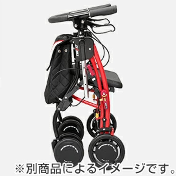 歩行車介護ザ・フィット抑速付き折りたたみバッグ付き高さ調整可能非課税