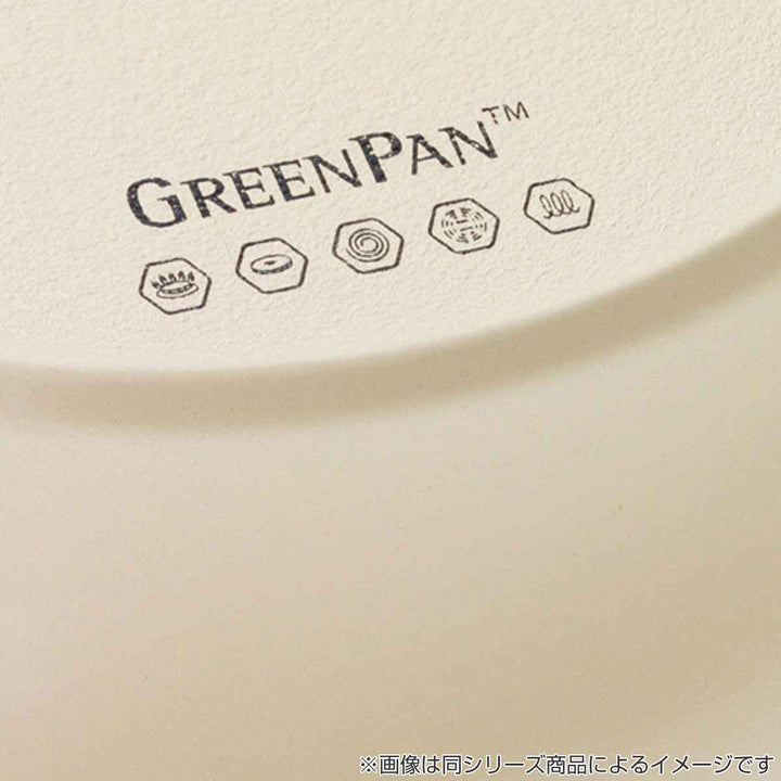 GREENPAN卵焼き器IH対応WOOD-BEウッドビーダイヤモンド粒子配合エッグパン