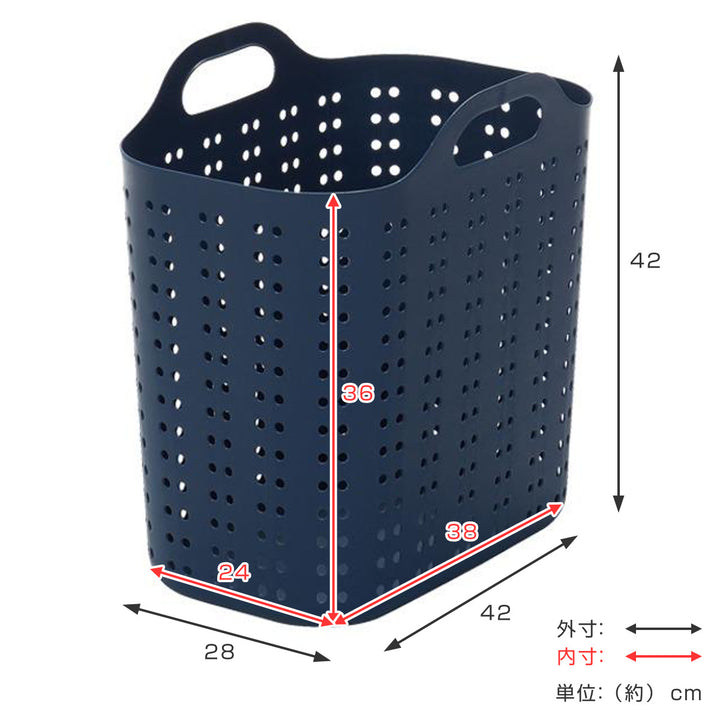 ランドリーバスケットS＆WサンバッサLサイズ