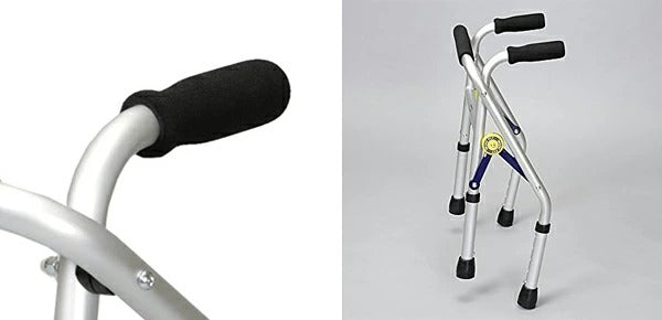 歩行器アルミ製固定型伸縮四脚歩行器スライドフィットXSタイプミニサイズ室内専用非課税